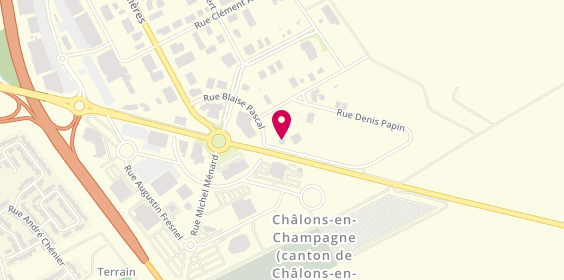 Plan de Eauxens, Zone Aménagement des Escarnotières Pme-Pmi
1 Rue Claude Louis Berthollet, 51000 Châlons-en-Champagne