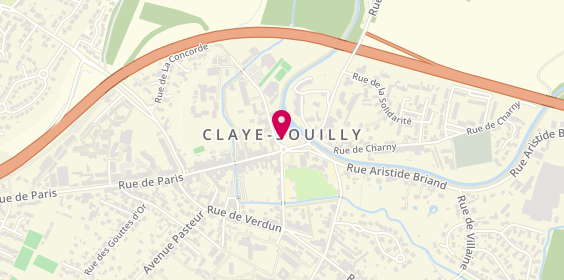 Plan de Claye Souilly Tc, Stade C Petit
Av. Pasteur, 77410 Claye-Souilly