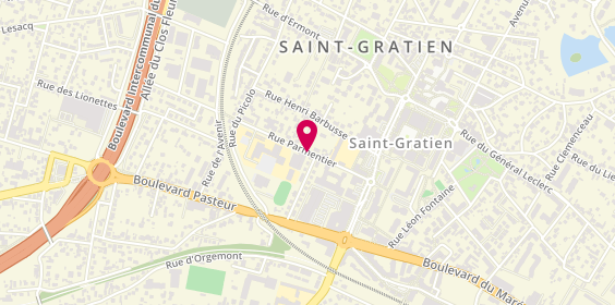 Plan de Cercle Escrime Saint Gratien, Rue Parmentier, 95210 Saint-Gratien