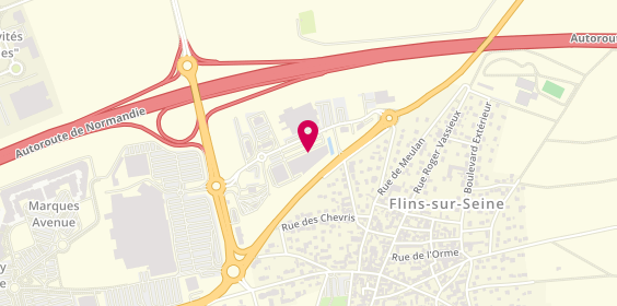 Plan de Keepcool, Zone Aménagement Les Mériels
Route Départementale 14, 78410 Flins-sur-Seine
