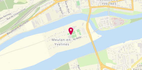Plan de Tennis Club de Meulan Hiver, 50 Île Belle, 78250 Meulan-en-Yvelines