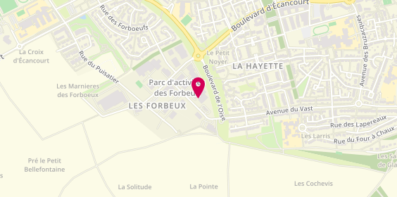 Plan de CrossFit Red Legion, 9 Rue Denis Papin, 95280 Jouy-le-Moutier