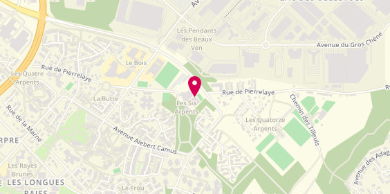 Plan de Tennis Club d'Eragny, 85 Rue de Pierrelaye, 95610 Éragny