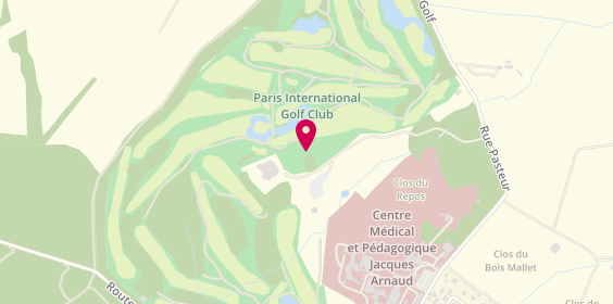 Plan de Paris International Golf Club, Route du Golf, 95560 Baillet-en-France