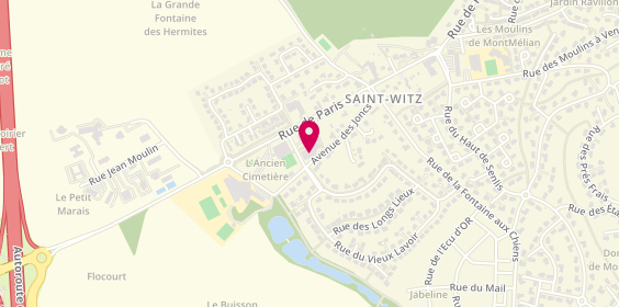 Plan de Saint Witz Omnisports, Rue de Paris, 95470 Saint-Witz
