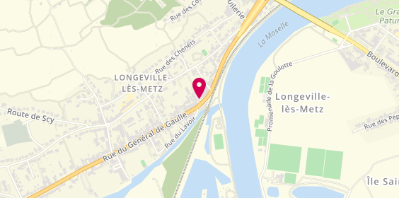 Plan de Station Motonautique de la Moselle S.A.R.L, 52 Rue du Général de Gaulle, 57050 Longeville-lès-Metz