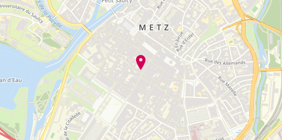 Plan de Basic-Fit Metz Rue Serpenoise, Rue Serpenoise 15, 57000 Metz