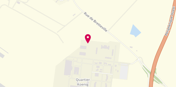 Plan de Aito Zone, Rue Roland Garros, 14760 Bretteville-sur-Odon