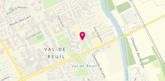 Plan de Val de Reuil Club Sportif de Tennis de Table, Mairie 70 Rue Grande, 27100 Val-de-Reuil
