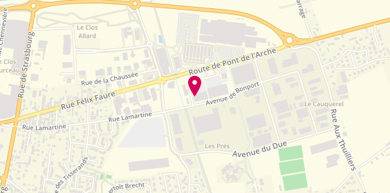 Plan de Fitness Park, 849 Route de Pont-De-l'Arche, 76320 Saint-Pierre-lès-Elbeuf