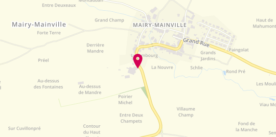 Plan de Centre Equestre de Mairy, 40 Grand Rue, 54150 Mairy-Mainville