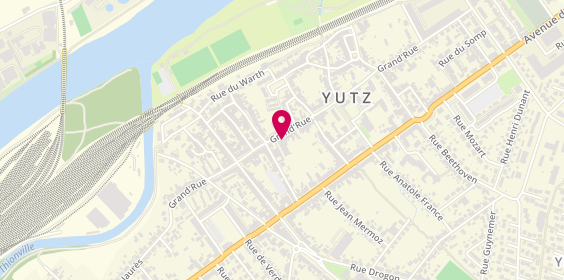 Plan de Société de Gymnastique de Yutz, 65 Grand Rue, 57970 Yutz