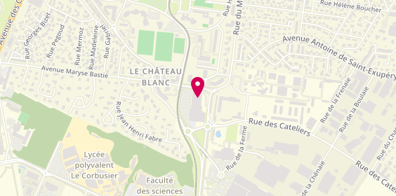 Plan de Basic Fit, avenue Maryse Bastié 1B, 76800 Saint-Etienne