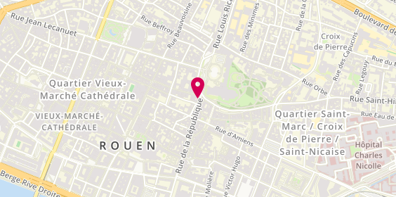 Plan de Point Soleil, 69 Rue de la République, 76000 Rouen
