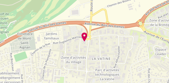 Plan de L'Arène Fitness, 14 Rue Andrei Sakharov, 76130 Mont-Saint-Aignan