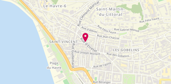 Plan de Triton Salle Privée, 146 Rue d'Etretat, 76600 Le Havre