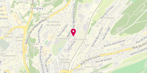 Plan de Physic Club, Avenue de Saintignon, 54400 Longwy