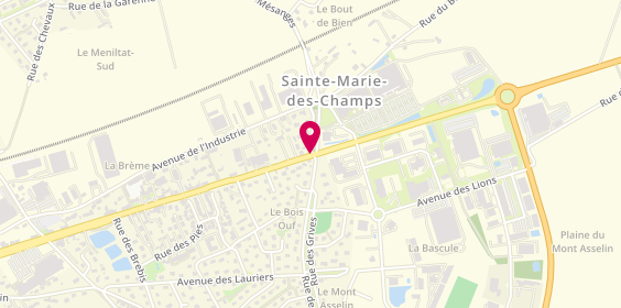 Plan de La Salle, 125 Avenue René Coty, 76190 Sainte-Marie-des-Champs