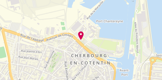 Plan de AS Cherbourg Natation, Rue du Diablotin, 50100 Cherbourg-en-Cotentin