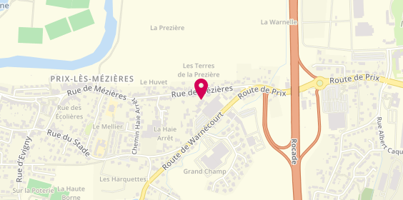 Plan de Curves, 72 Rue de Mézières, 08000 Prix-lès-Mézières