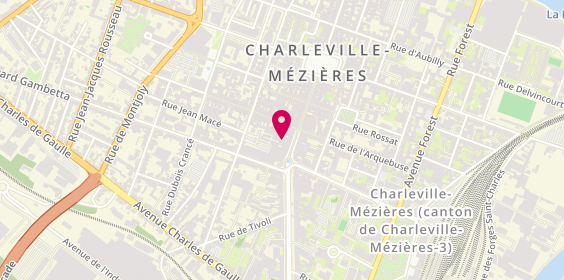 Plan de Basic Fit, Rue Pierre Bérégovoy 18, 08000 Charleville-Mézières