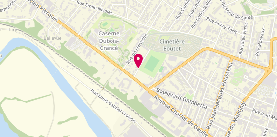 Plan de Terrain de Sports, 56 Rue Pierre de Coubertin, 08000 Charleville-Mézières