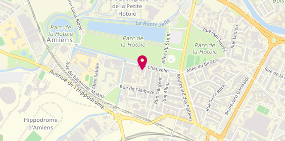 Plan de Fitness Club, 39 Rue Chauvelin, 80000 Amiens