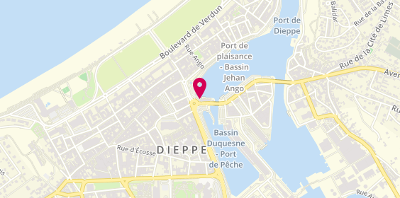 Plan de Cercle de la Voile de Dieppe, Quai du Carénage, 76200 Dieppe