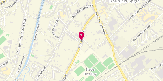 Plan de Douai Hockey Club, Stade Demeny
Rue de Ferin, 59500 Douai