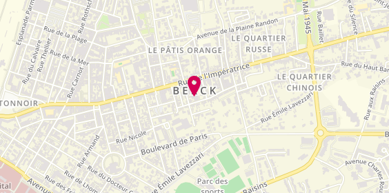 Plan de Basic Fit, 110 Rue de l'Impératrice, 62600 Berck