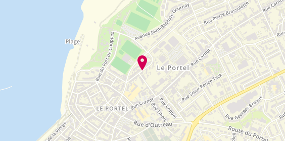 Plan de Opale Bowling, Parking Intermarche
Rue Notre Dame, 62480 Le Portel