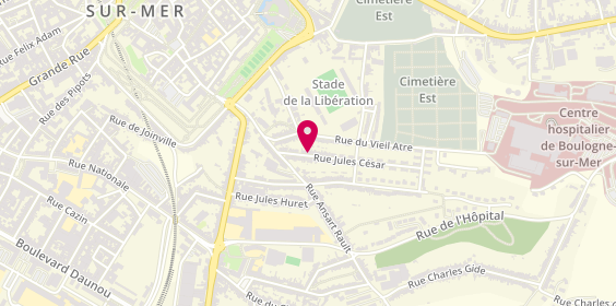 Plan de Opale Body Balance, 25 Rue Jules César, 62200 Boulogne-sur-Mer