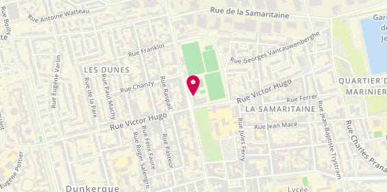 Plan de Hand Ball Club Saint-Polois, 79 avenue Maurice Berteaux, 59430 Dunkerque
